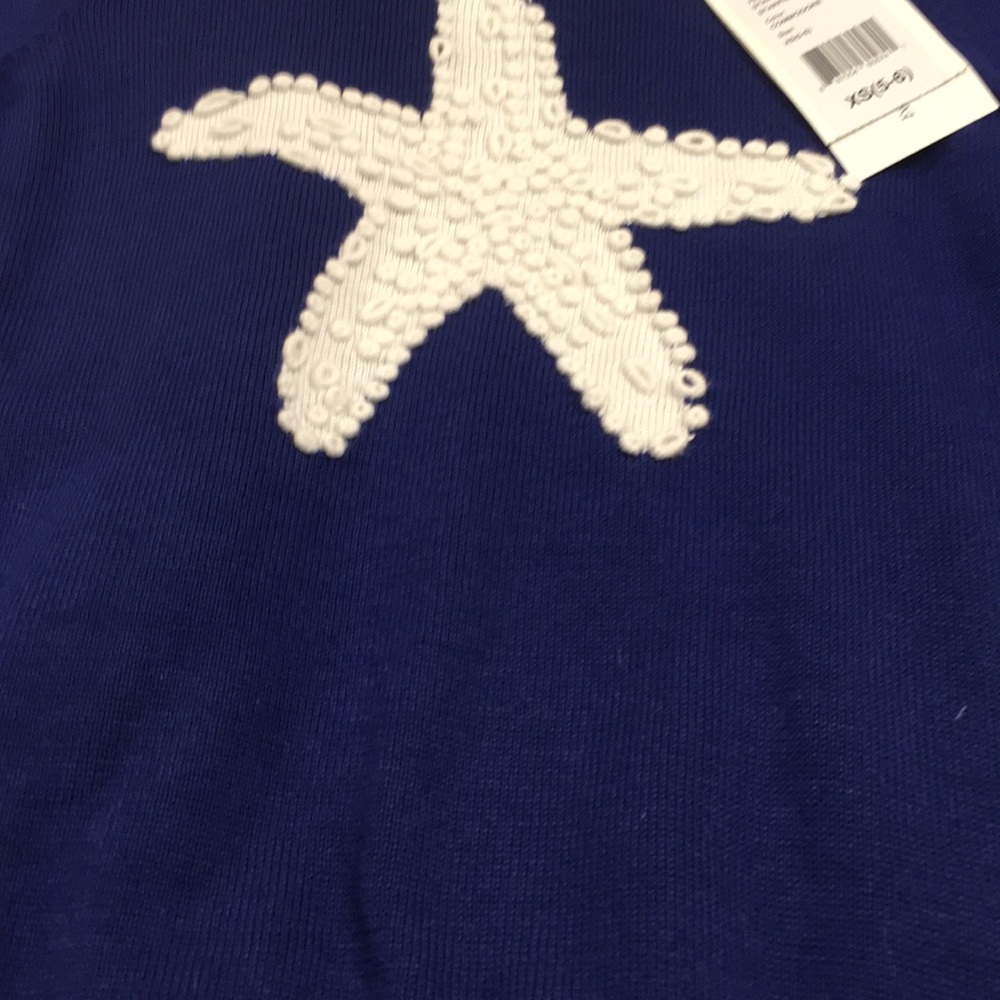 Vineyard vines girl sweater size xs (5/6)